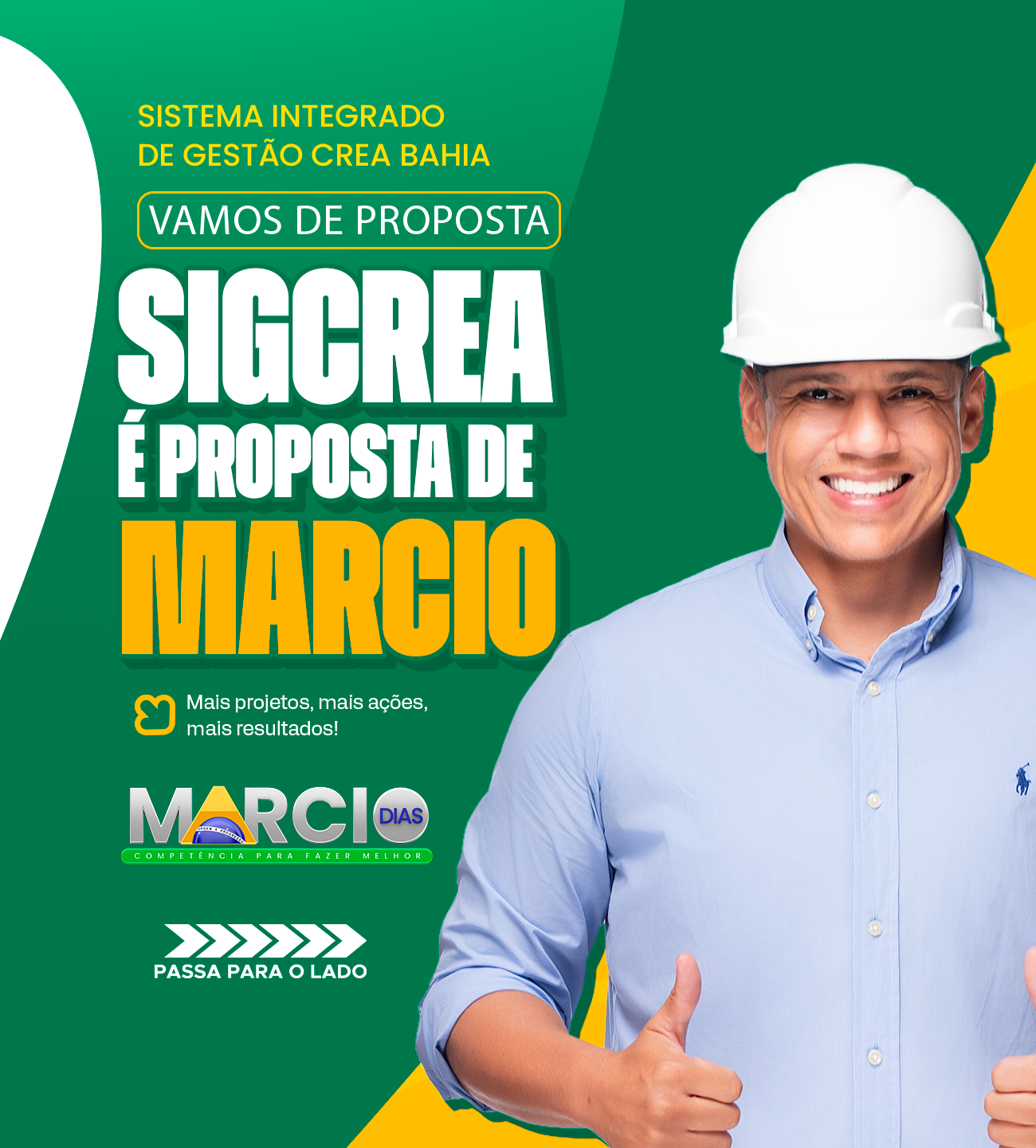 Marcio Dias — Candidato à presidência do CREA-BA